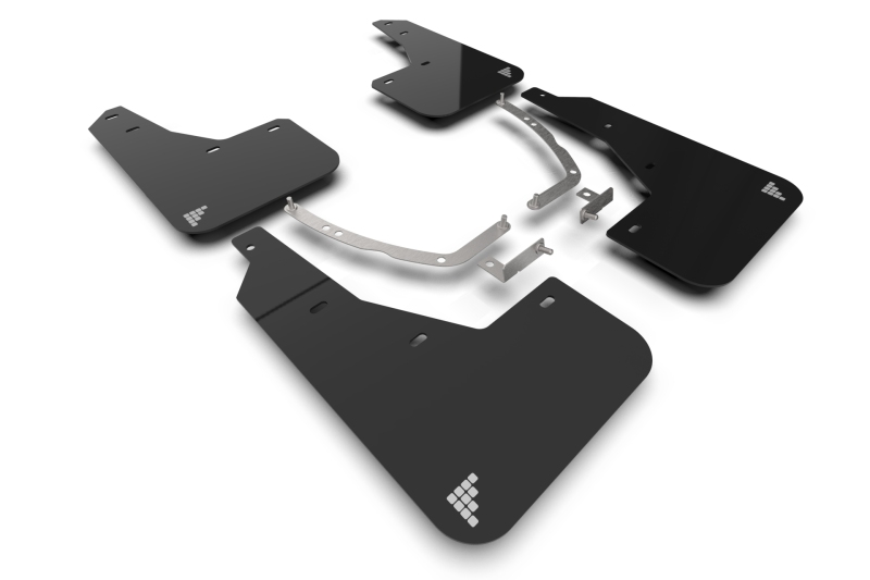 Hyundai Ioniq 5 Mud Flap - Rally Armor - UR - Black - `22-`24